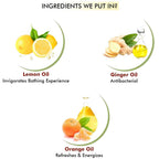 Inatur Citrus Blast Lemon Orange Shower Gel | Grocsy