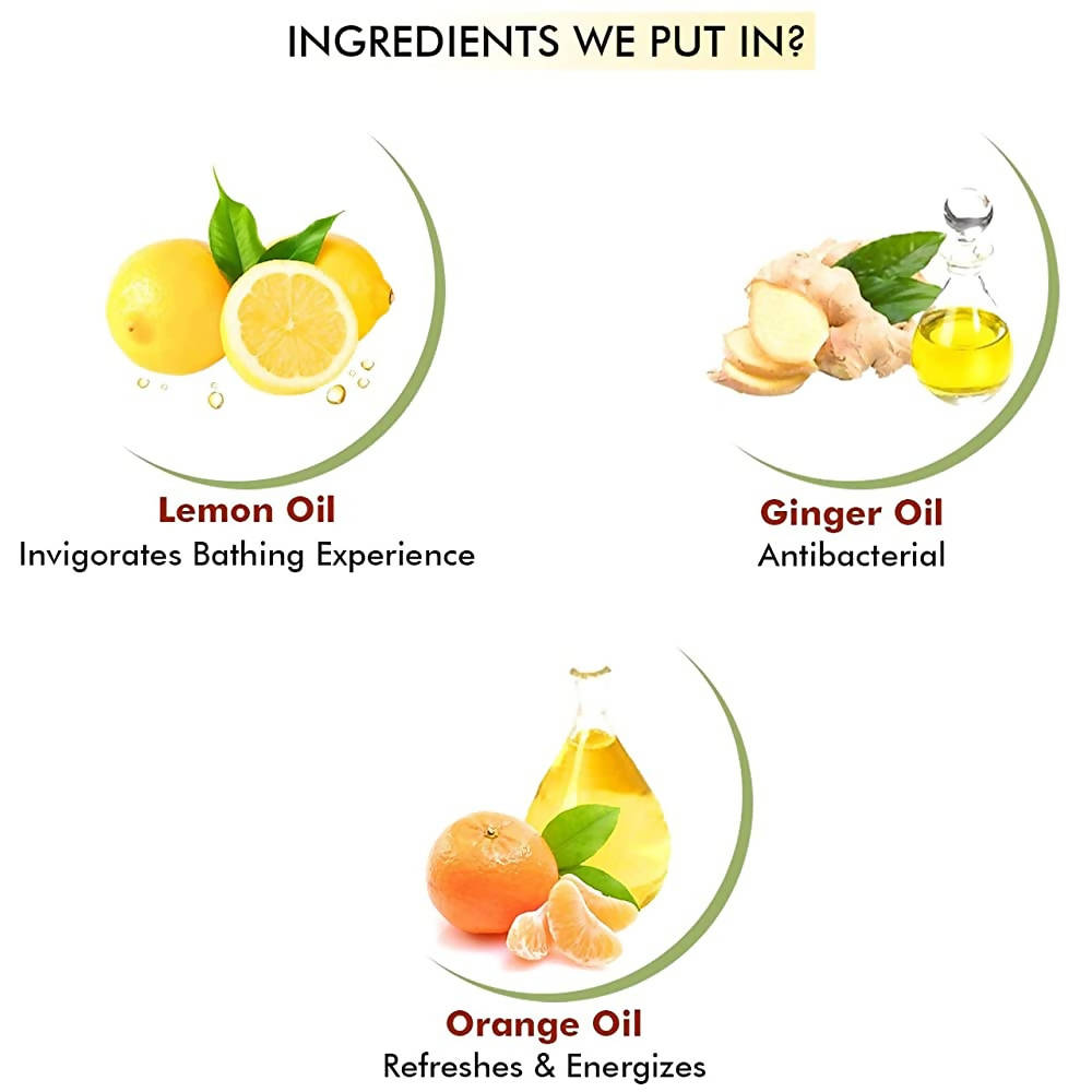 Inatur Citrus Blast Lemon Orange Shower Gel | Grocsy