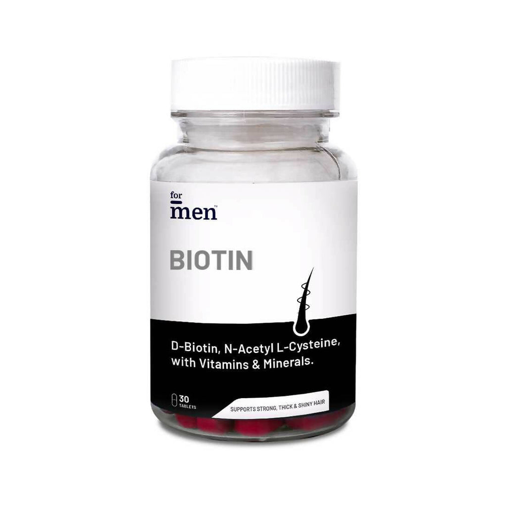 ForMen Biotin 10,000mcg Tablets for Hair Growth | Grocsy