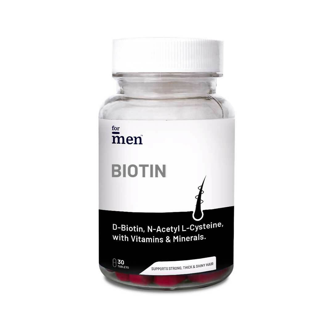 ForMen Biotin 10,000mcg Tablets for Hair Growth | Grocsy