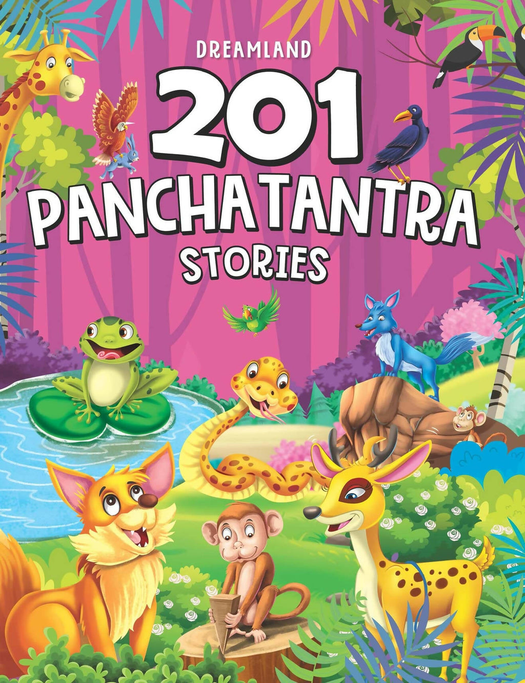 Dreamland 201 Panchantantra Stories : Children Story Book/ Traditional Stories/Early Learning Book | Grocsy