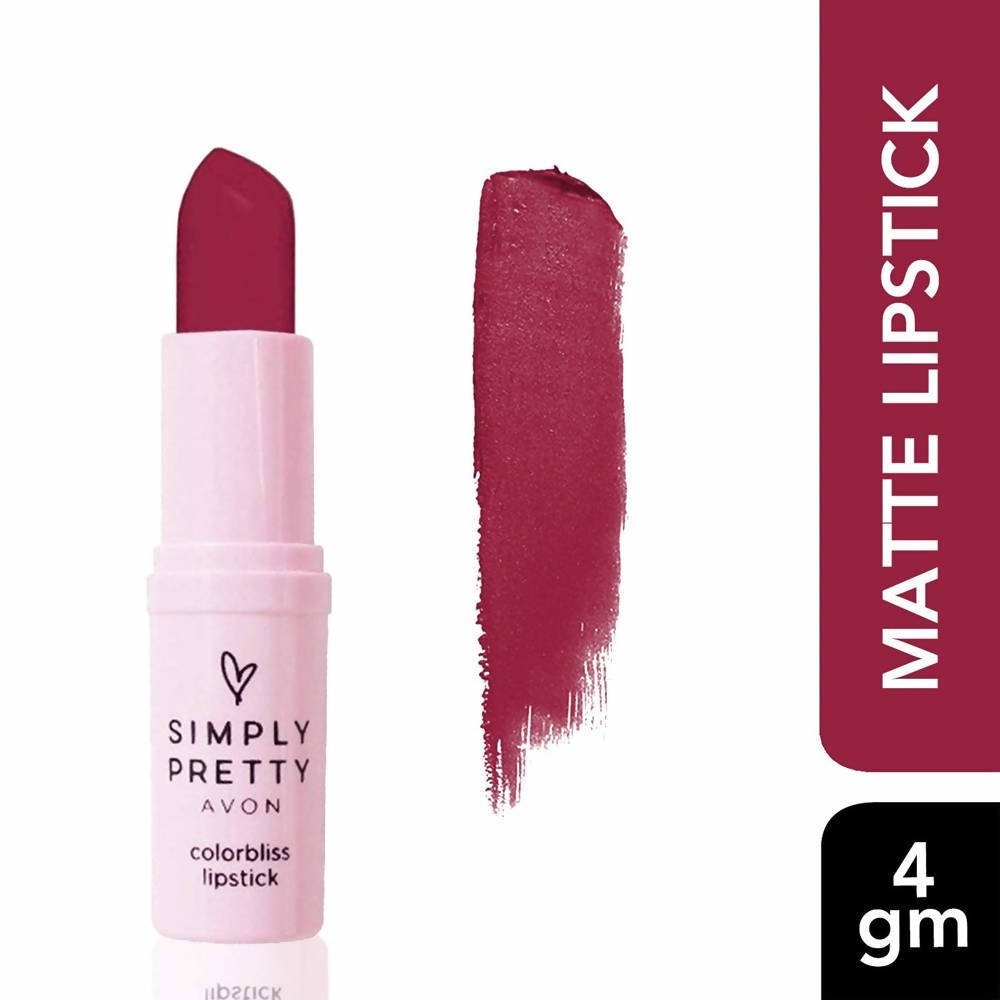 Avon Simply Pretty Colorbliss Matte Lipstick - Wine | Grocsy