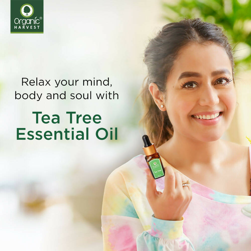 Organic Harvest Tea Tree Essential Oil | Grocsy