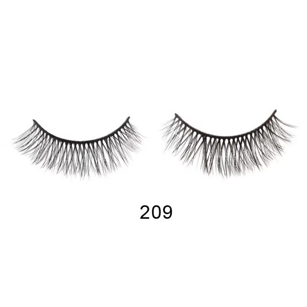 Bronson Professional 3D Effect Long and Natural Look False Eyelashes - 209 | Grocsy