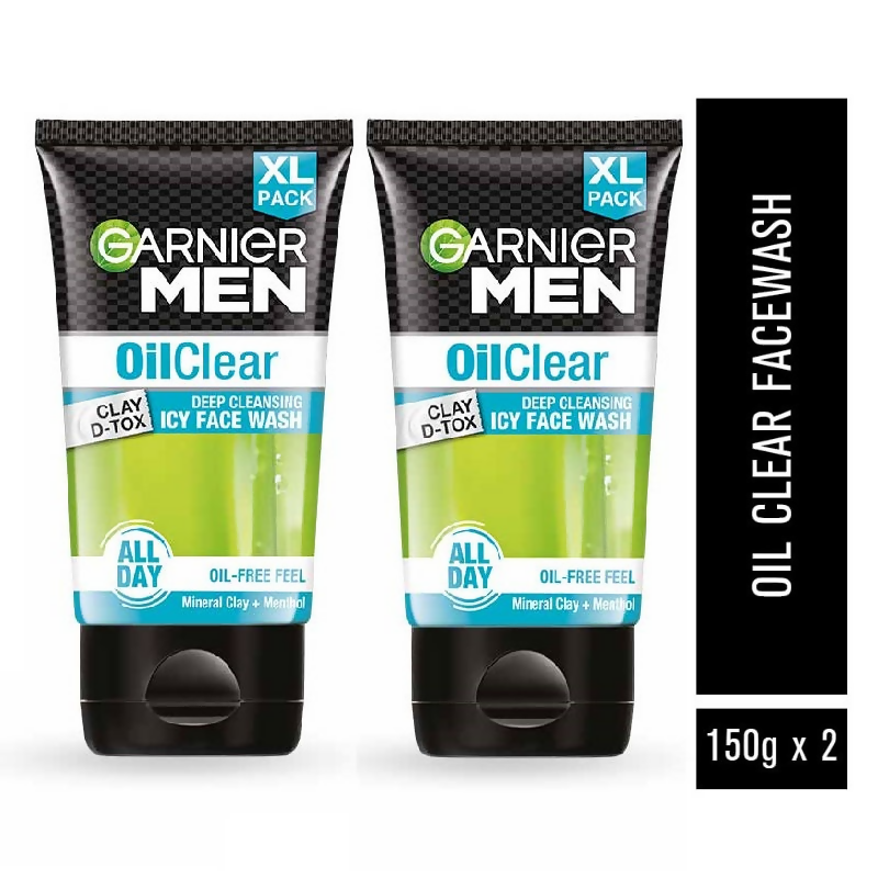 Garnier Oil Clear Facewash For Men | Grocsy