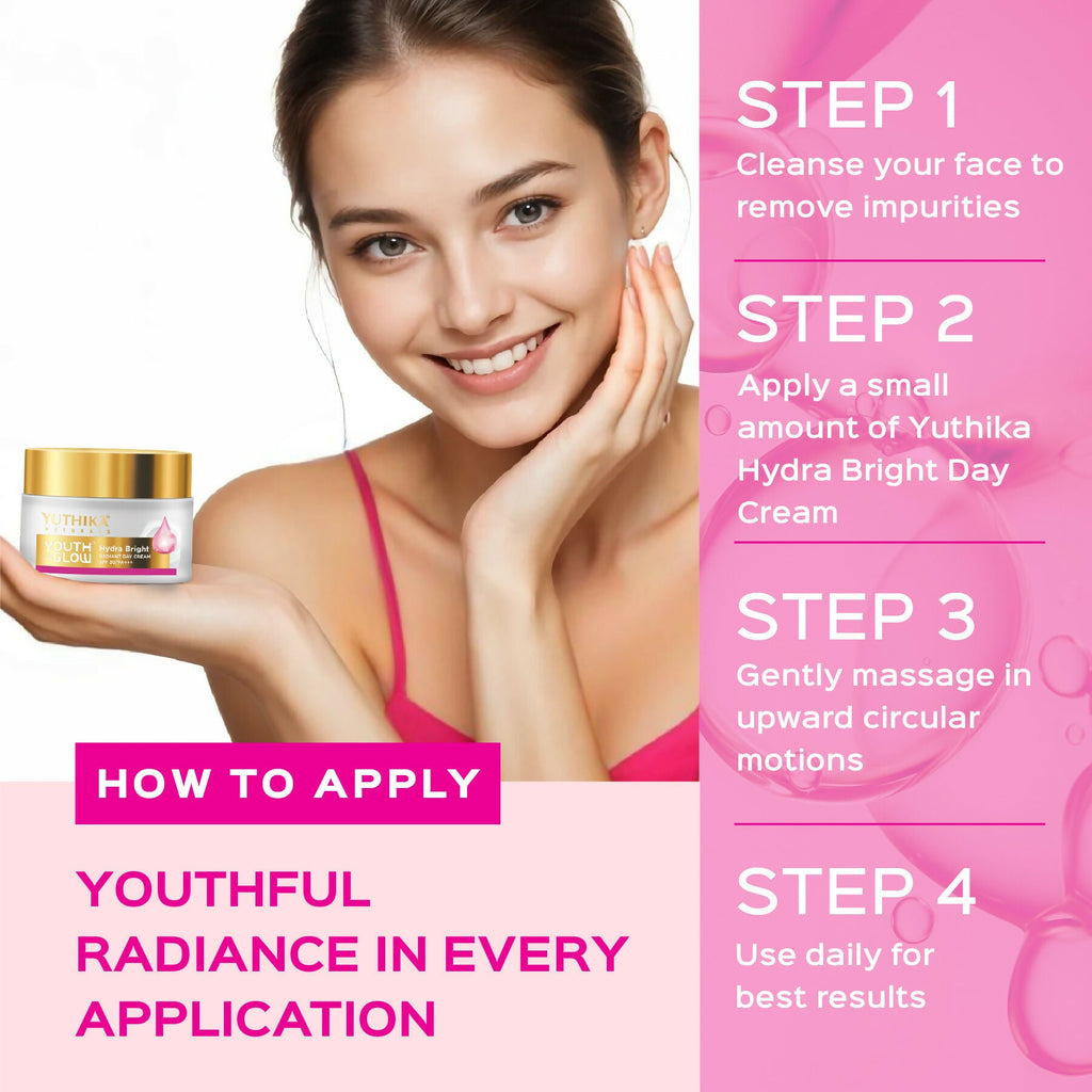 Yuthika Youth & Glow Day Cream For Women Spf30/Pa+++ | Grocsy
