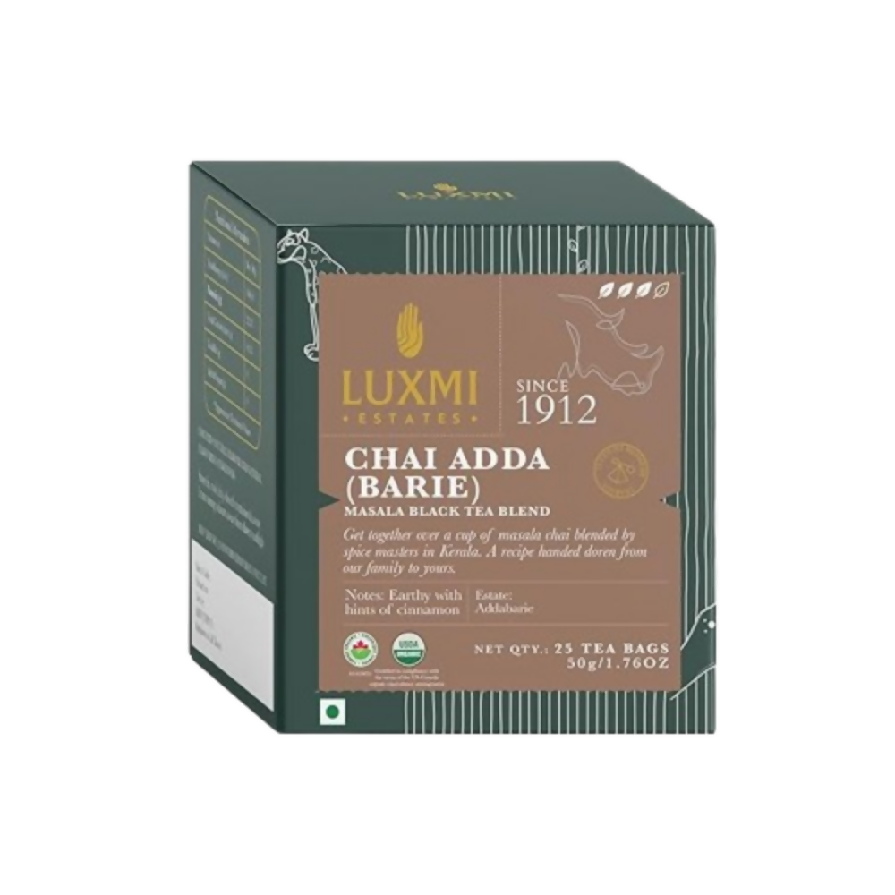 Luxmi Estates Chai Adda (Barie) - Masala Black Tea Blend | Grocsy