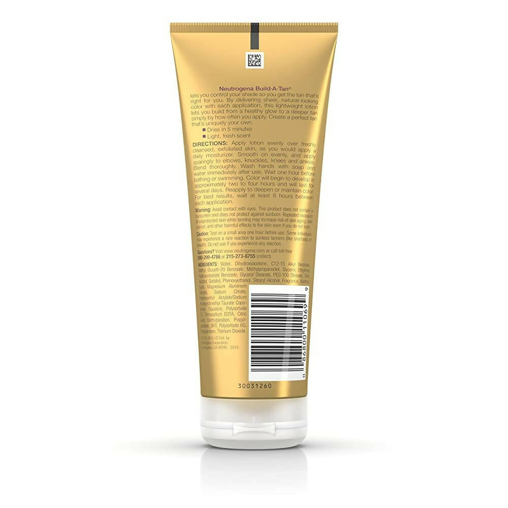 Neutrogena Build-a-Tan Gradual Sunless Tanning | Grocsy