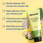 Quench Botanics Mama Cica Pore Clearing Exfoliating Face Wash - Korean Skincare | Grocsy