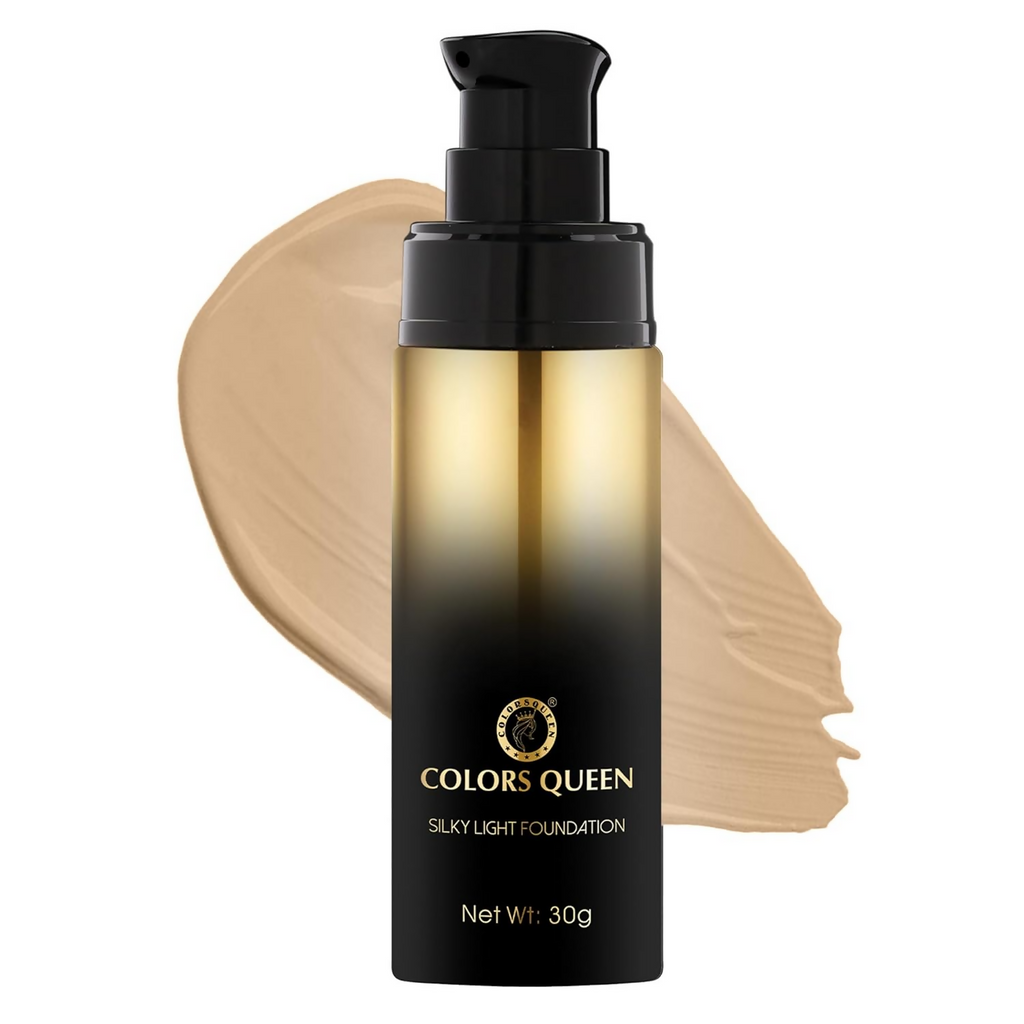 Colors Queen Silky Light Foundation - 04 Natural Nude | Grocsy