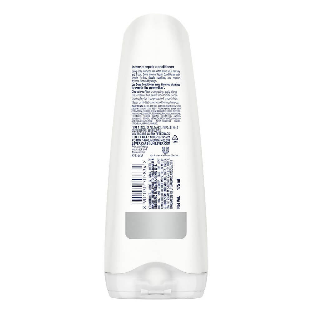 Dove Intense Repair Conditioner For Damaged, Frizzy Hair | Grocsy