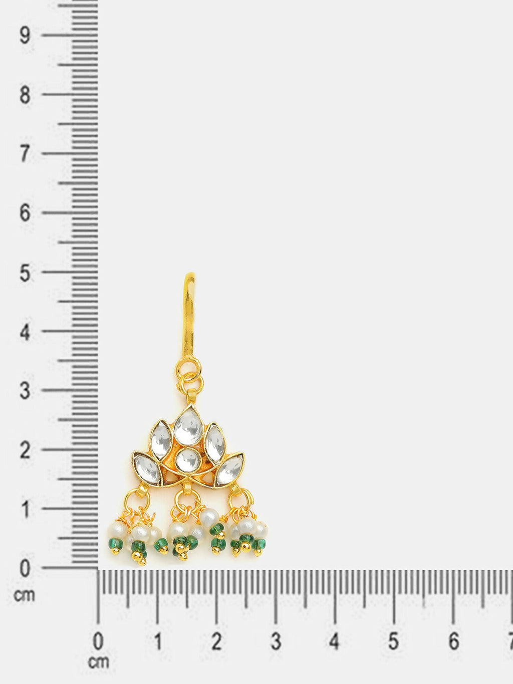 Ruby Raang Lotus Dangling Hair Brooch | Grocsy