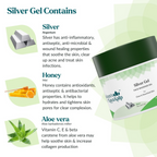 Kulsum's Kaya Kalp Silver Gel For Clear & Nourished Skin | Grocsy