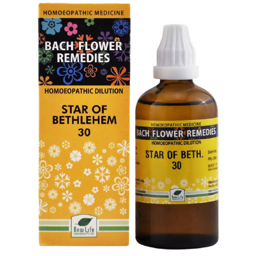 New Life Homeopathy Bach Flower Remedies Star Of Bethlehem Dilution | Grocsy
