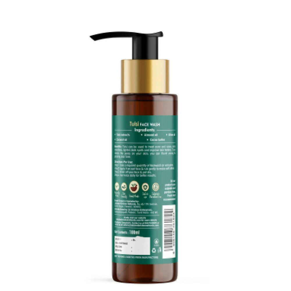 Lakshmi Krishna Naturals Tulsi Face Wash | Grocsy
