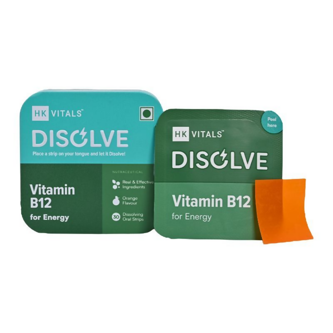 HK Vitals Disolve Vitamin B12 - Orange Flavour | Grocsy