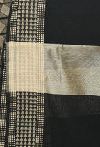 Mominos Fashion Moeza Women's Handloom Cotton Black Dupatta | Grocsy