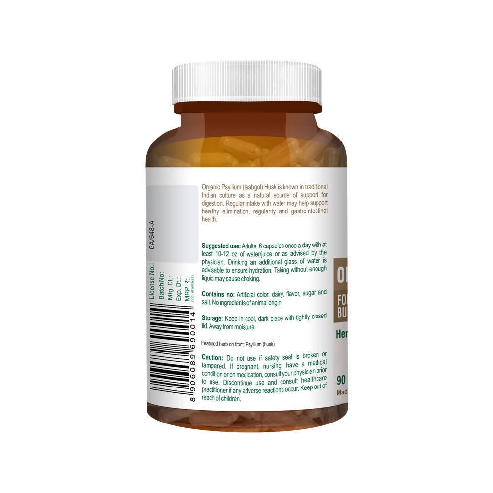 Geo-Fresh Organic Psyllium Capsules | Grocsy