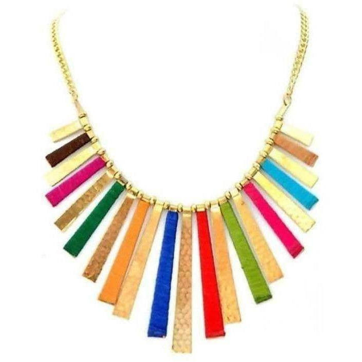 MS Fashion India Latest Traditional Multicolor Necklace | Grocsy
