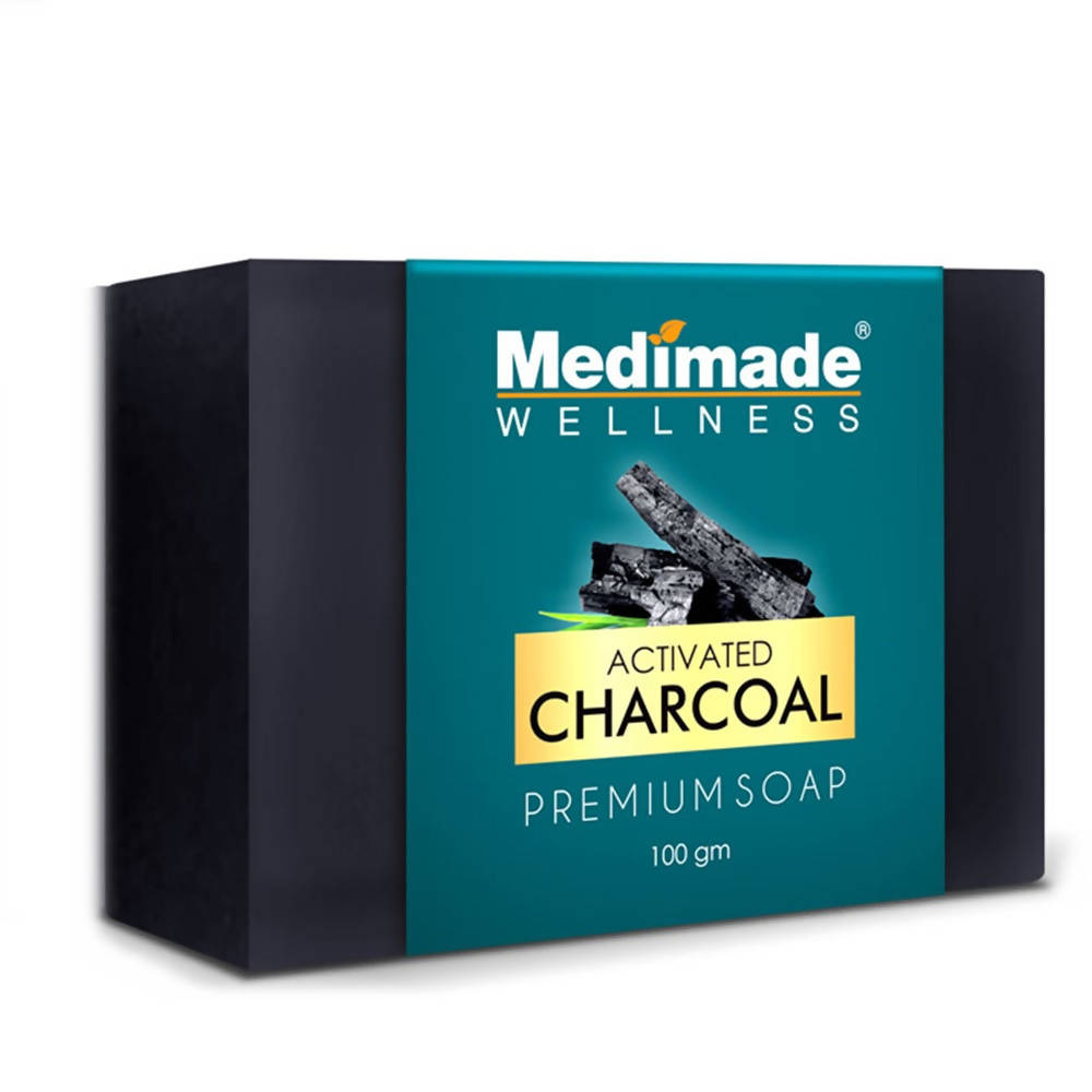 Medimade Wellness Activated Charcoal Premium Soap | Grocsy
