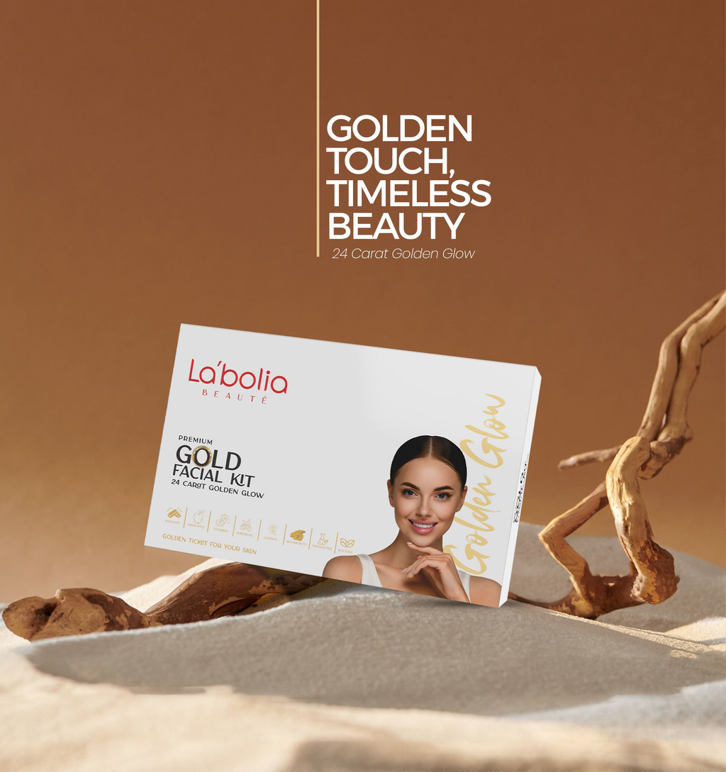 Labolia Beaute Premium Gold Facial Kit | Grocsy