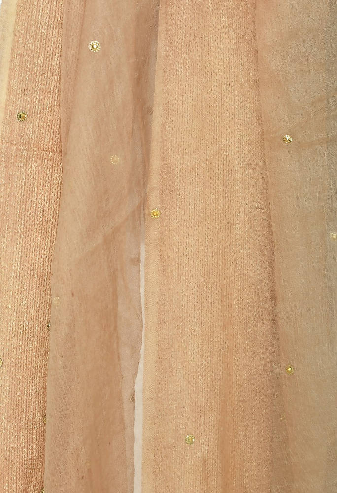 Mominos Fashion Golden Stone Work Dupatta | Grocsy