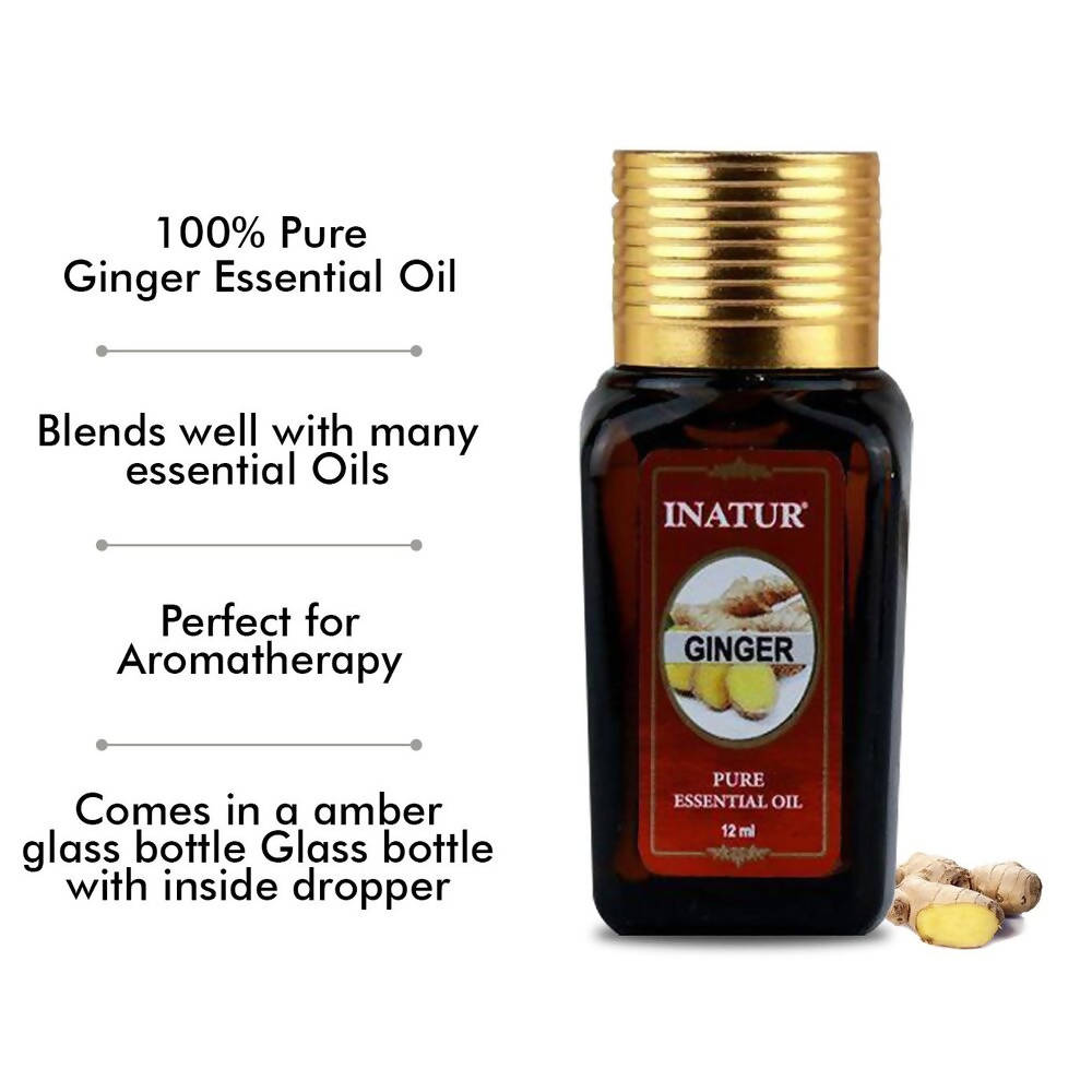 Inatur Ginger Pure Essential Oil | Grocsy