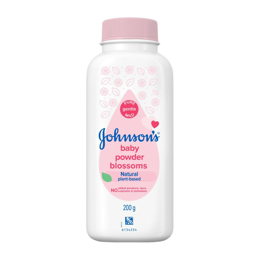 Johnson's Baby Powder Blossoms Natural Plant Based | Grocsy