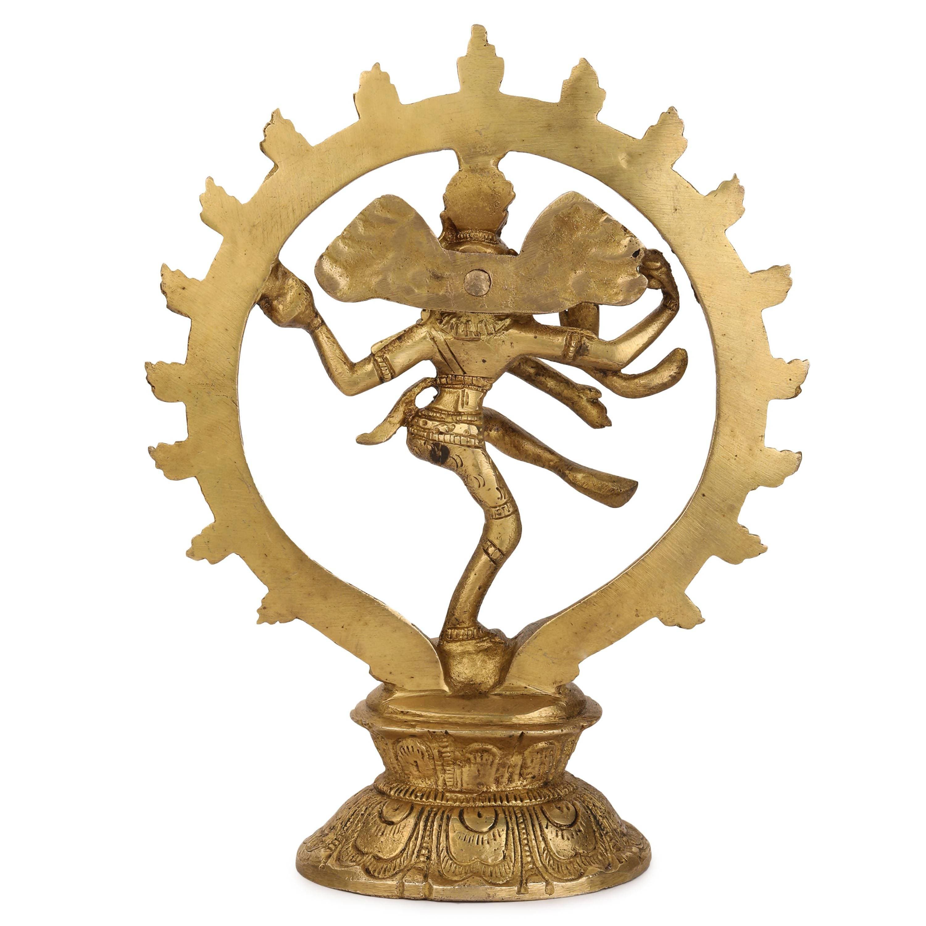 Devlok Lord Shiva Dancing Natraj Idol | Grocsy