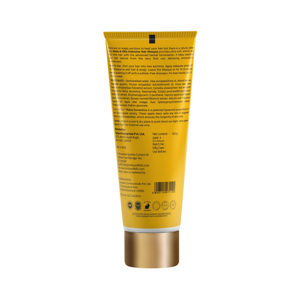 Herbs & Hills Intensive Hair Masque (Swiss Range) | Grocsy