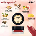 Inatur Lip and Cheek Tint Cherry | Grocsy