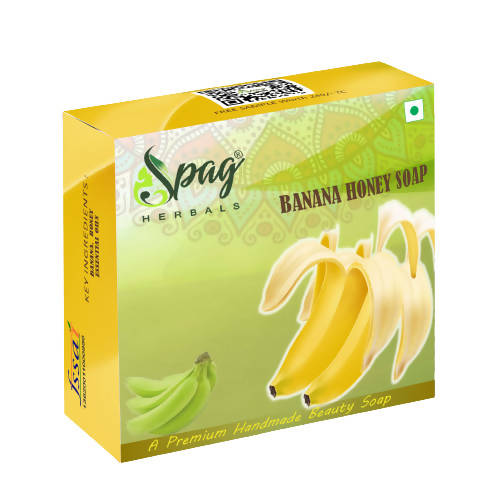 Spag Herbals Banana Honey Handmade Soap | Grocsy