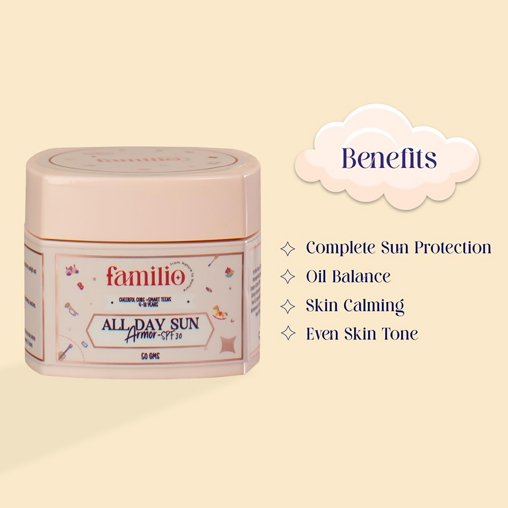 Familio All Day Sun Armour - SPF 30 | Grocsy