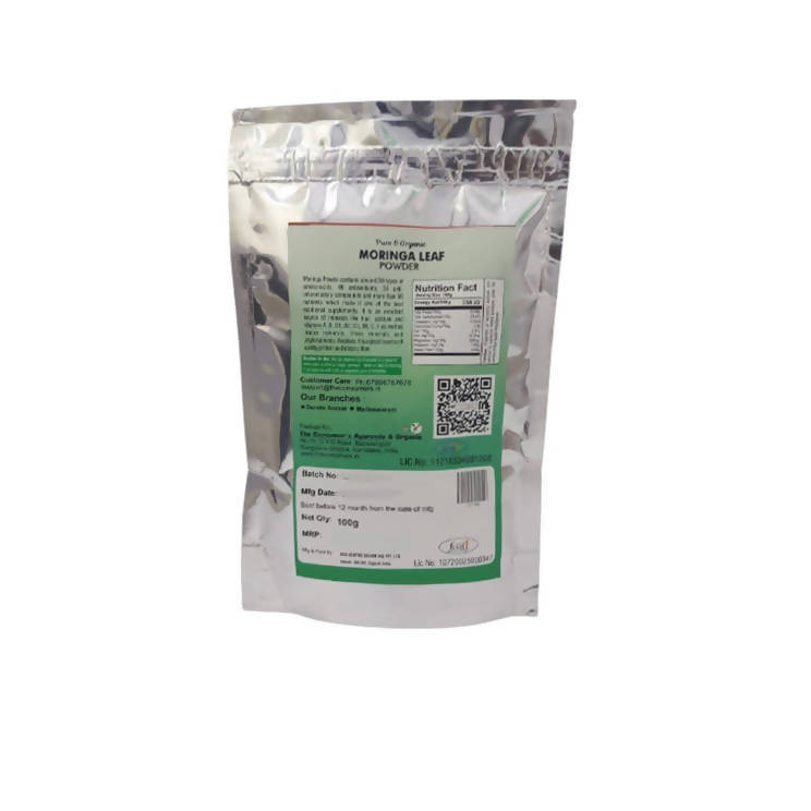 The Consumer's Pure & Organic Moringa Leaf Powder | Grocsy