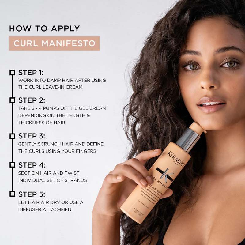 Kerastase Curl Manifesto Gel-Cream For Curly & Wavy Hair | Grocsy