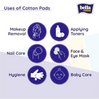 Bella Cotton Pads | Grocsy