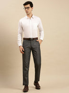 Ramraj Cotton Mens Full Sleeve White Shirt Plus Size - Cool Cotton | Grocsy