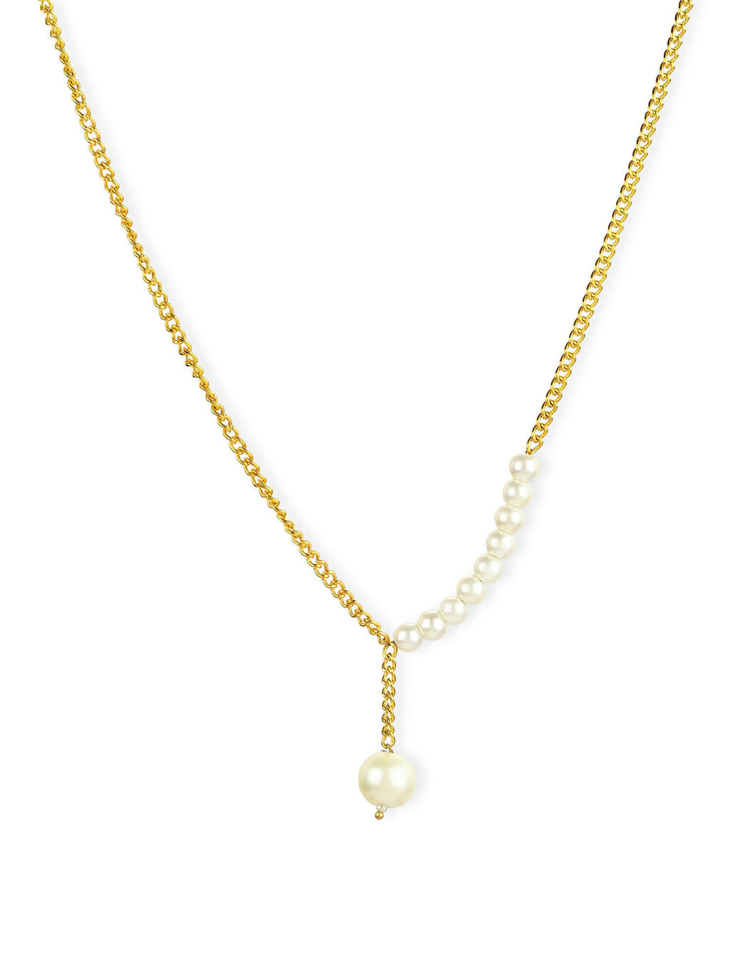 Women's Gold-Polished Chain - Ruby Raang | Grocsy