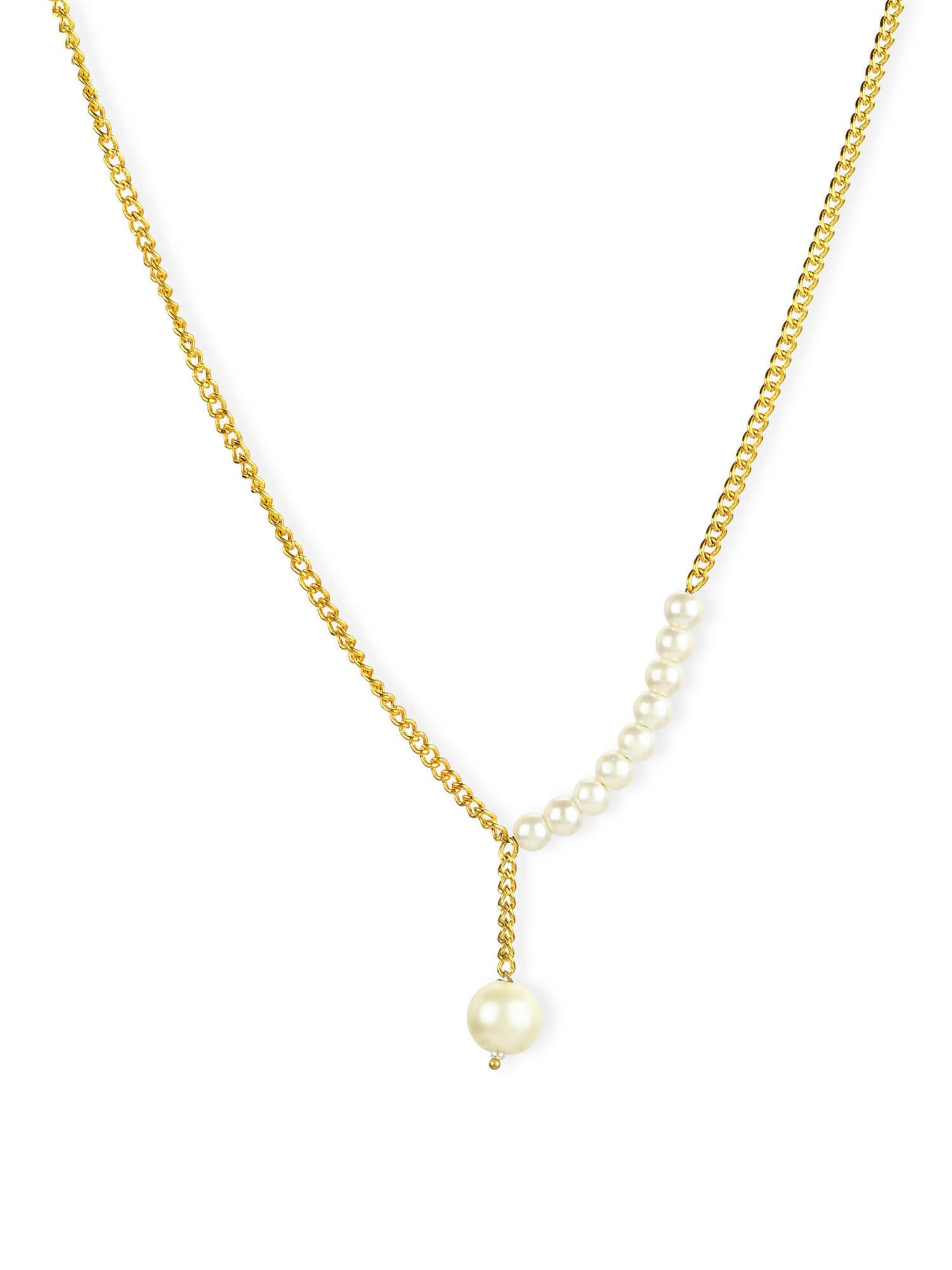 Women's Gold-Polished Chain - Ruby Raang | Grocsy