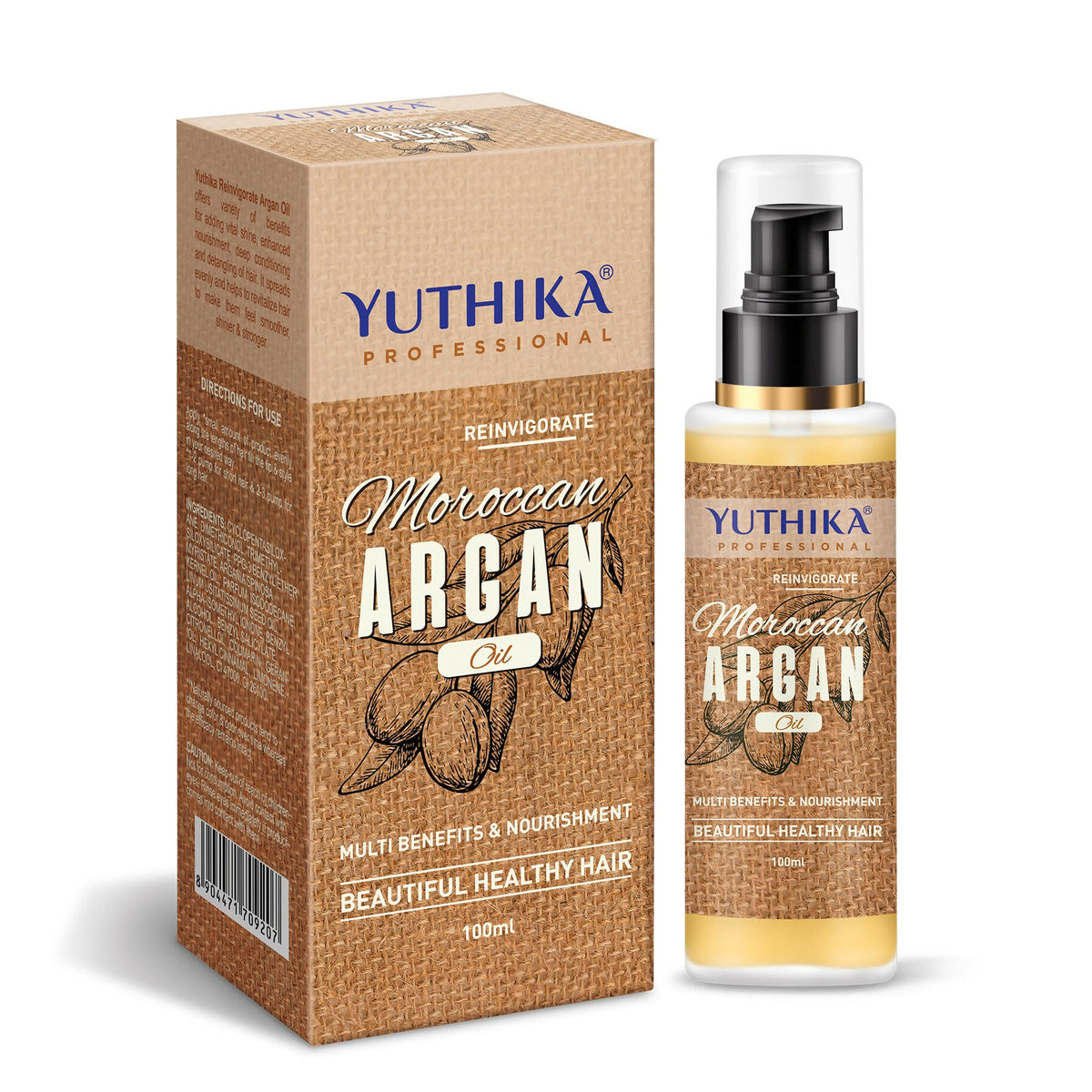 Yuthika Argan Oil Hair Serum - Moroccan Argan Oil | Grocsy
