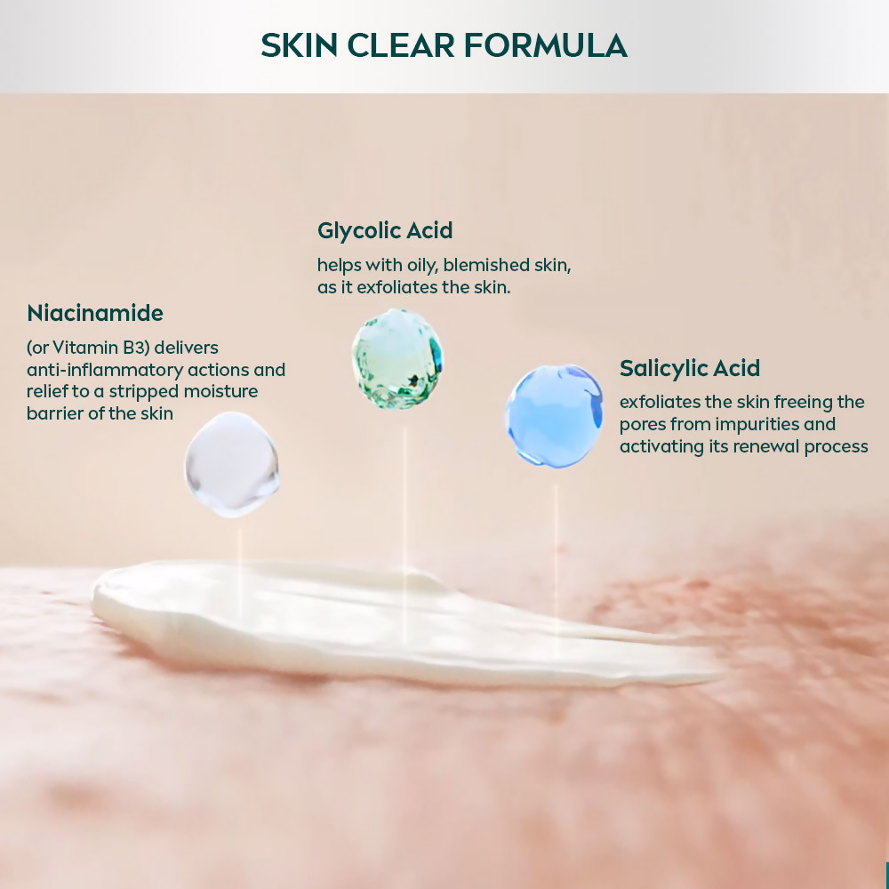 Nivea Derma Skin Clear Exfoliator Face Cleansing | Grocsy
