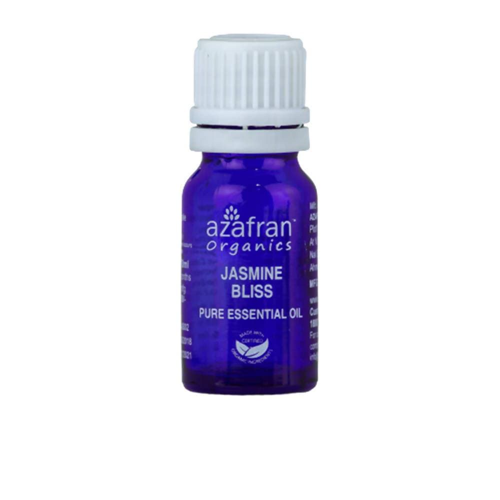 Azafran Organics Jasmine Bliss Pure Essential Oil | Grocsy