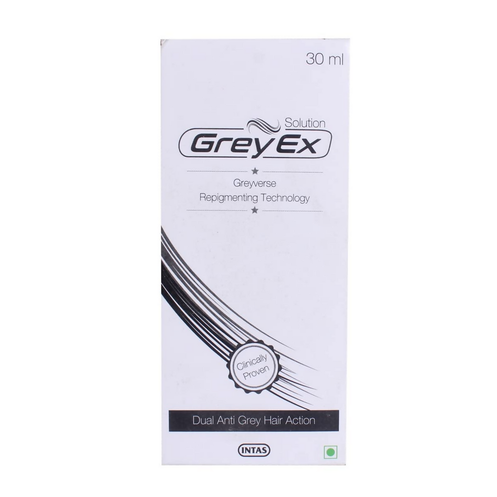 Greyex Anti-Grey Hair Action Solution | Grocsy
