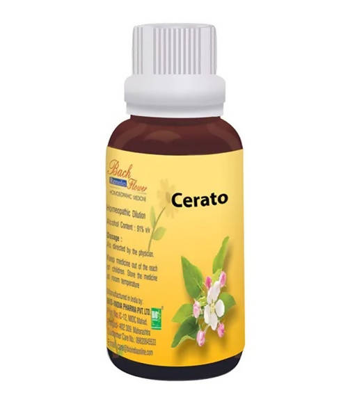 Bio India Homeopathy Bach Flower Cerato Dilution | Grocsy