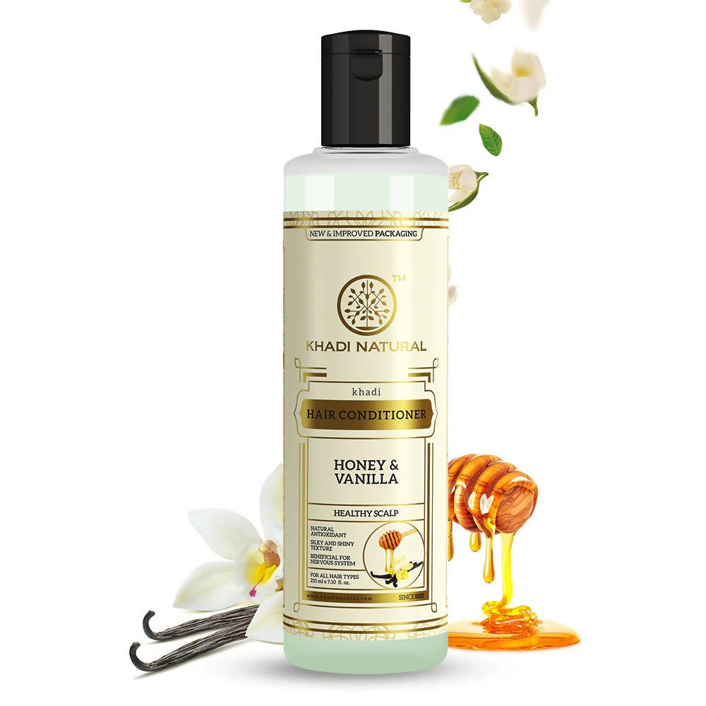 Khadi Natural Honey & Vanilla Hair Conditioner | Grocsy