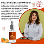 Ivory Natural Organic Brazilian Orange Oil - Natural & Premium Essential Oil | Grocsy