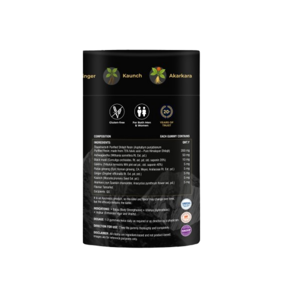 Ventin Organics Pure Himalayan SJ Gummies | Grocsy