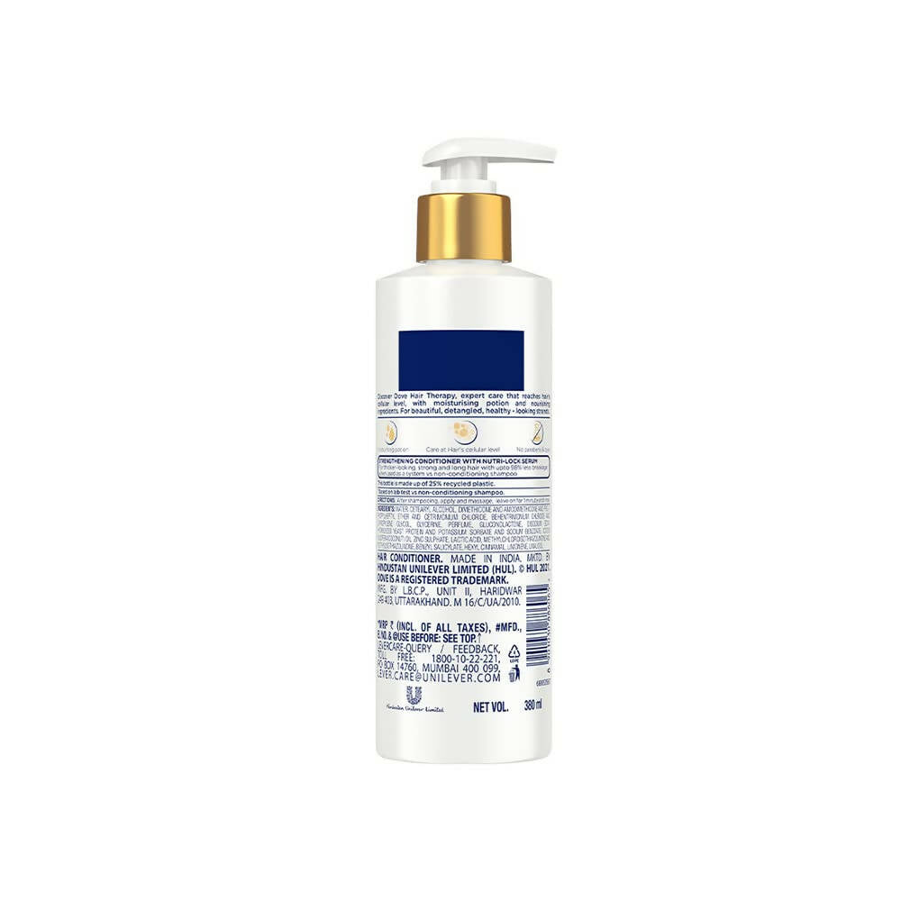 Dove Hair Therapy Breakage Repair Conditioner With Nutri-Lock Serum | Grocsy