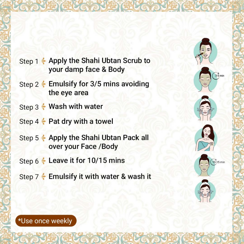 Keya Seth Aromatherapy Shahi Ubtan Pack | Grocsy