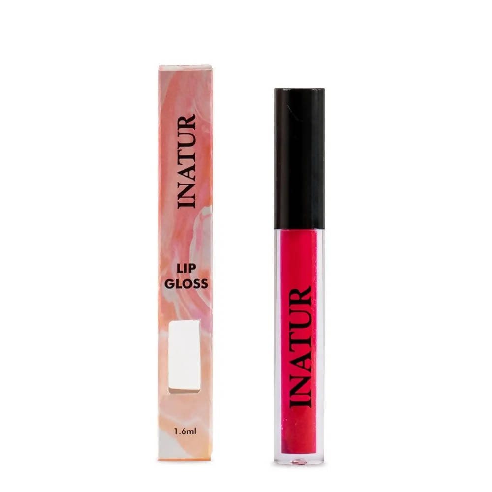Inatur Lip Gloss L5 Glam Pink | Grocsy